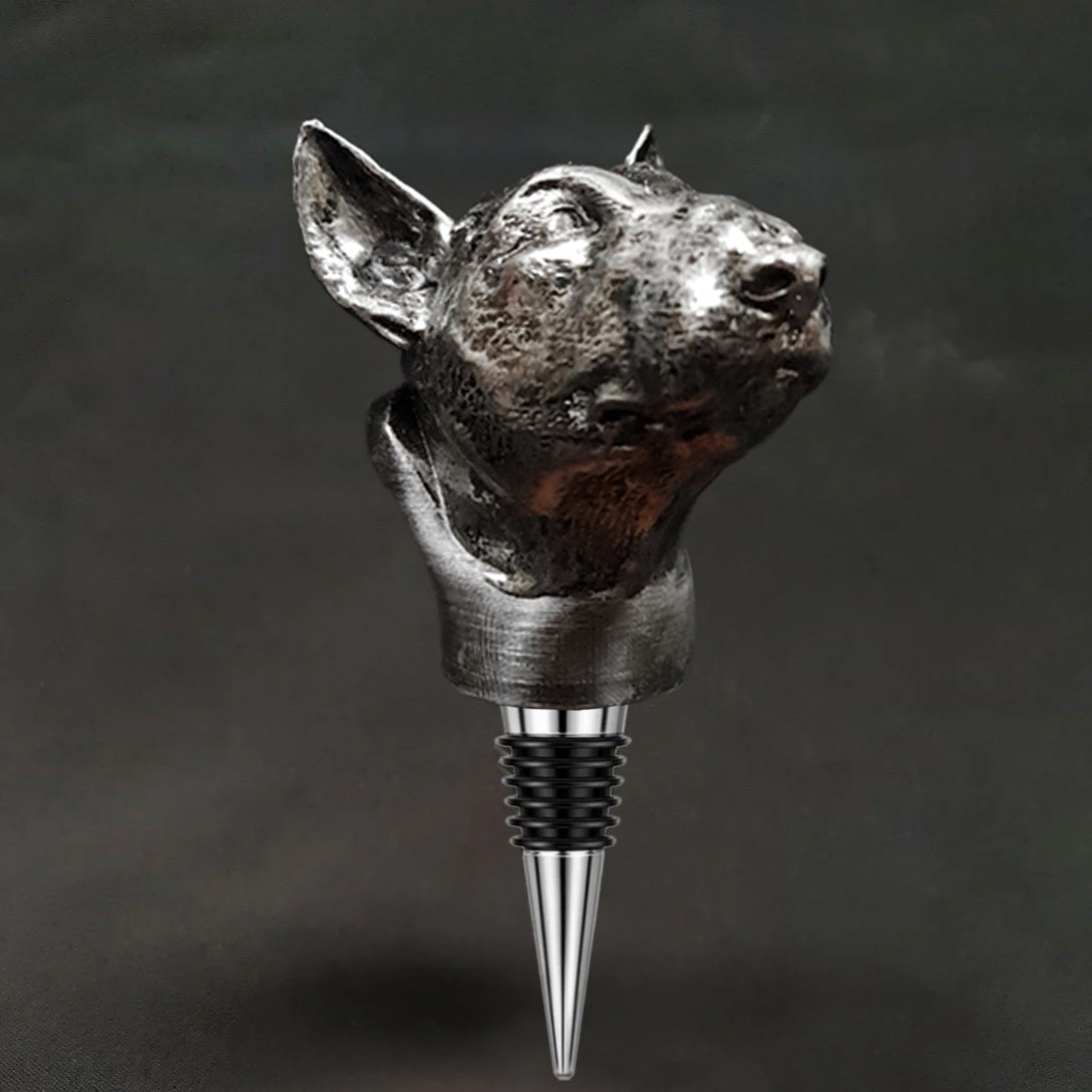 Bull Terrier Bottle Stopper