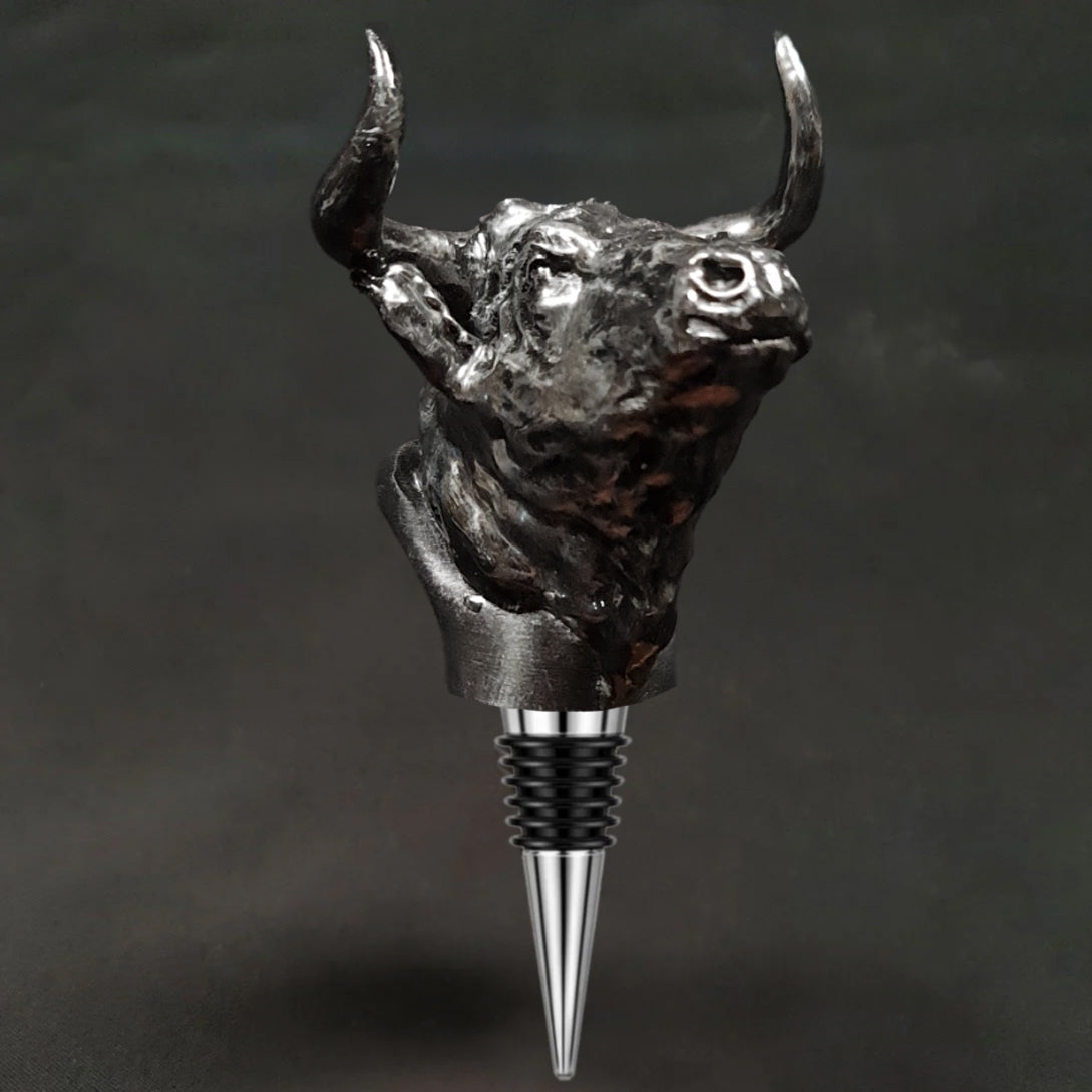 Bull Bottle Stopper