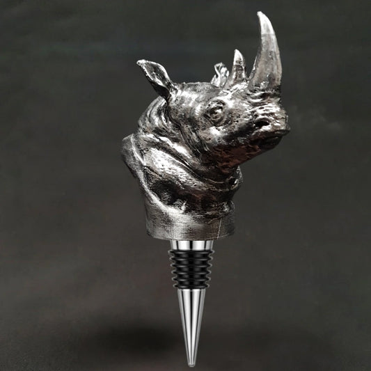 Rhino Bottle Stopper