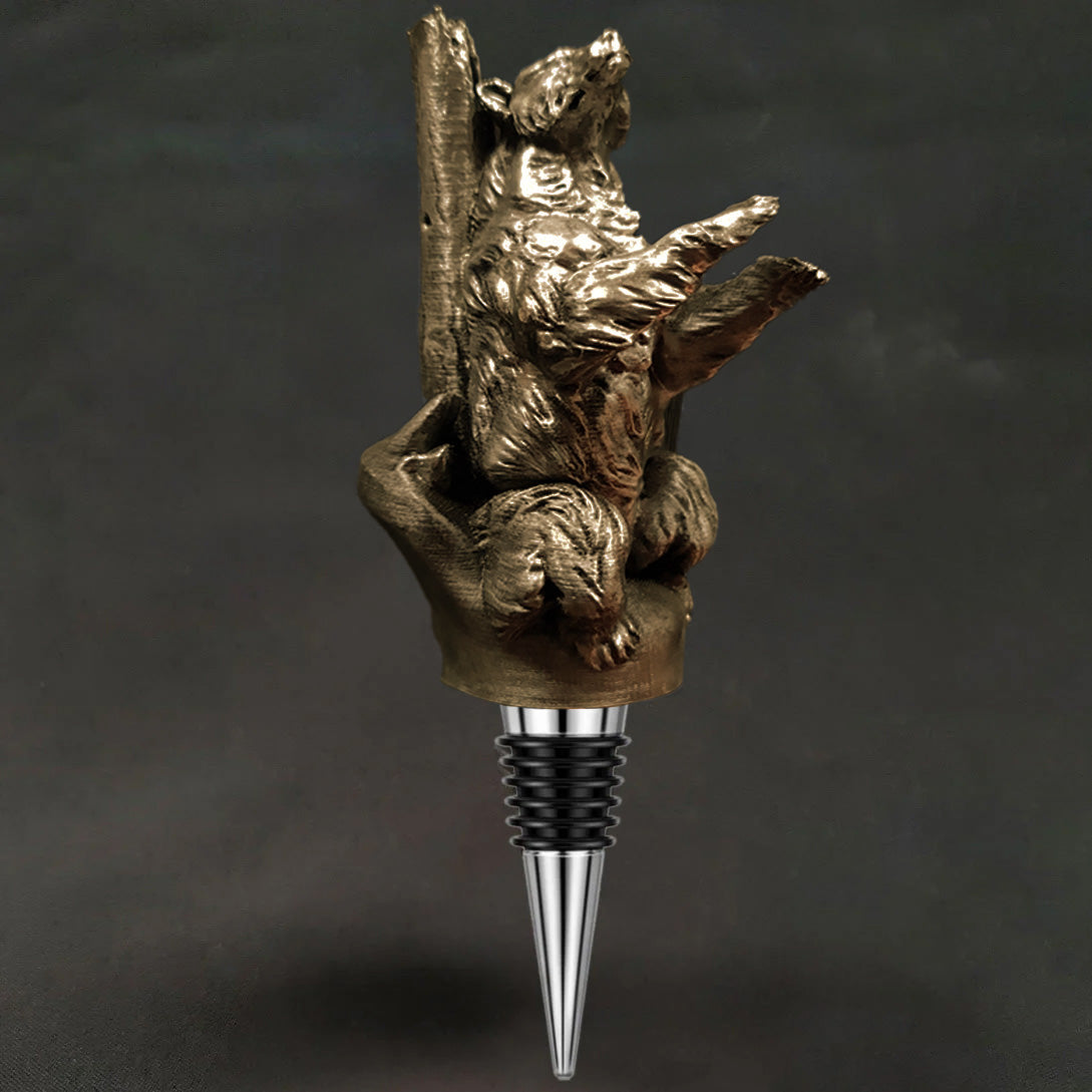 Bear Bottle Stopper