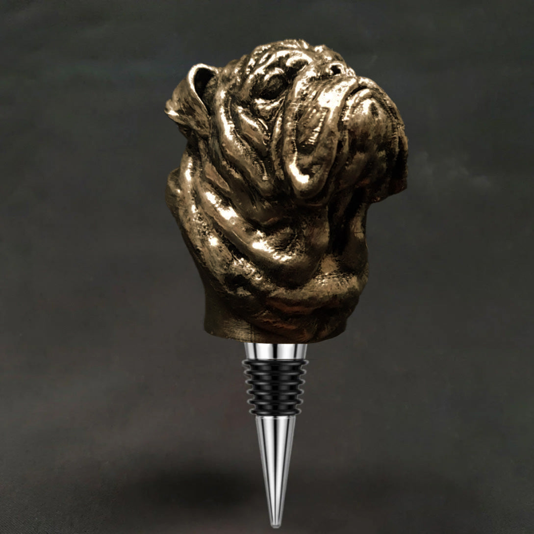 Bulldog Bottle Stopper