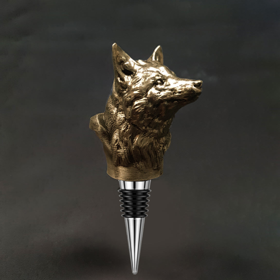 Fox Bottle Stopper