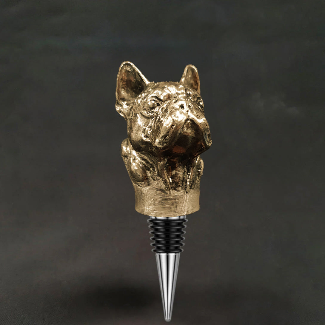 Frenchie Bottle Stopper