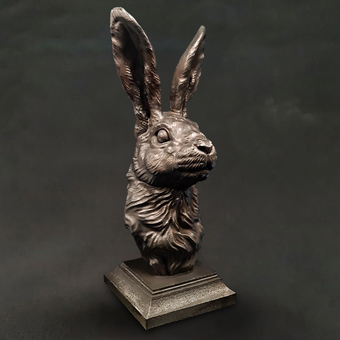 Hare Bust Statue