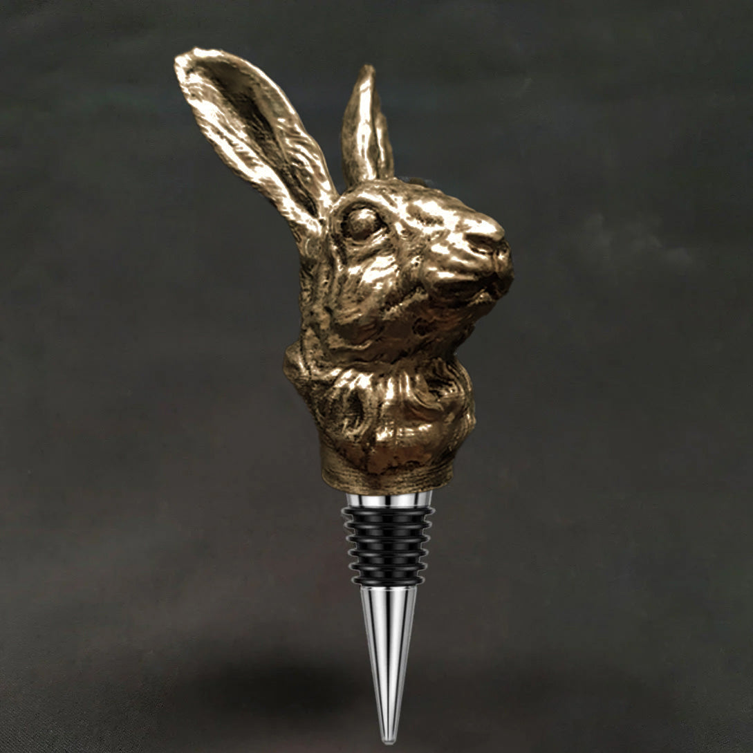 Hare Bottle Stopper