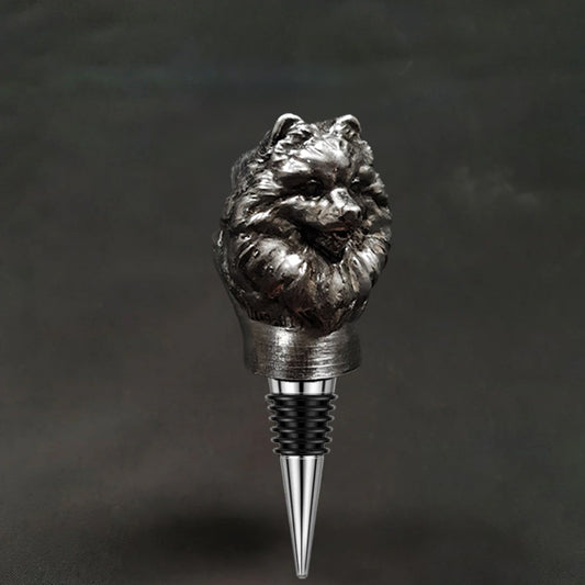 Pomeranian Bottle Stopper