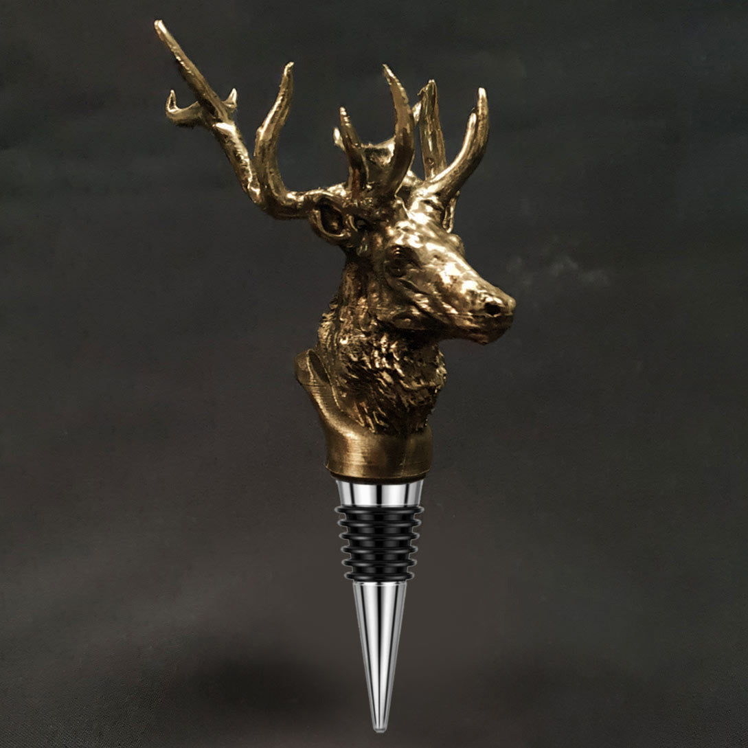 Stag Bottle Stopper